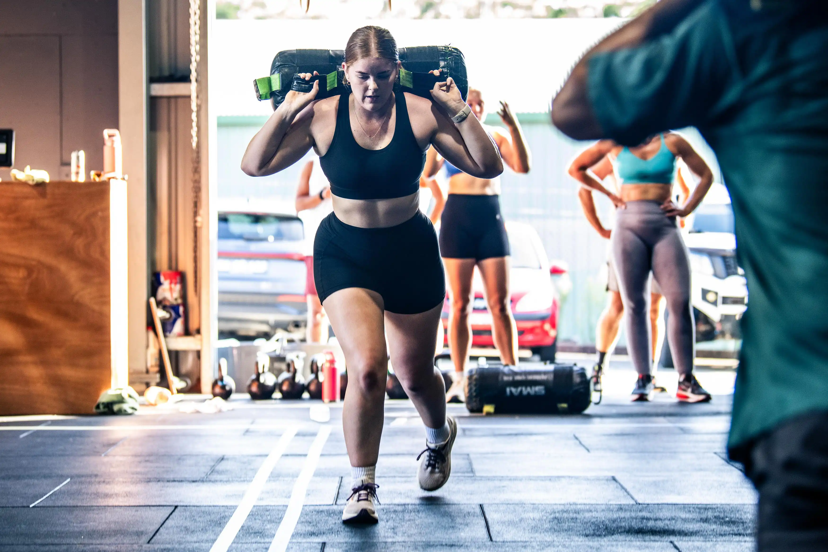 The CrossFit Ulladulla community at our Hyrox launch event