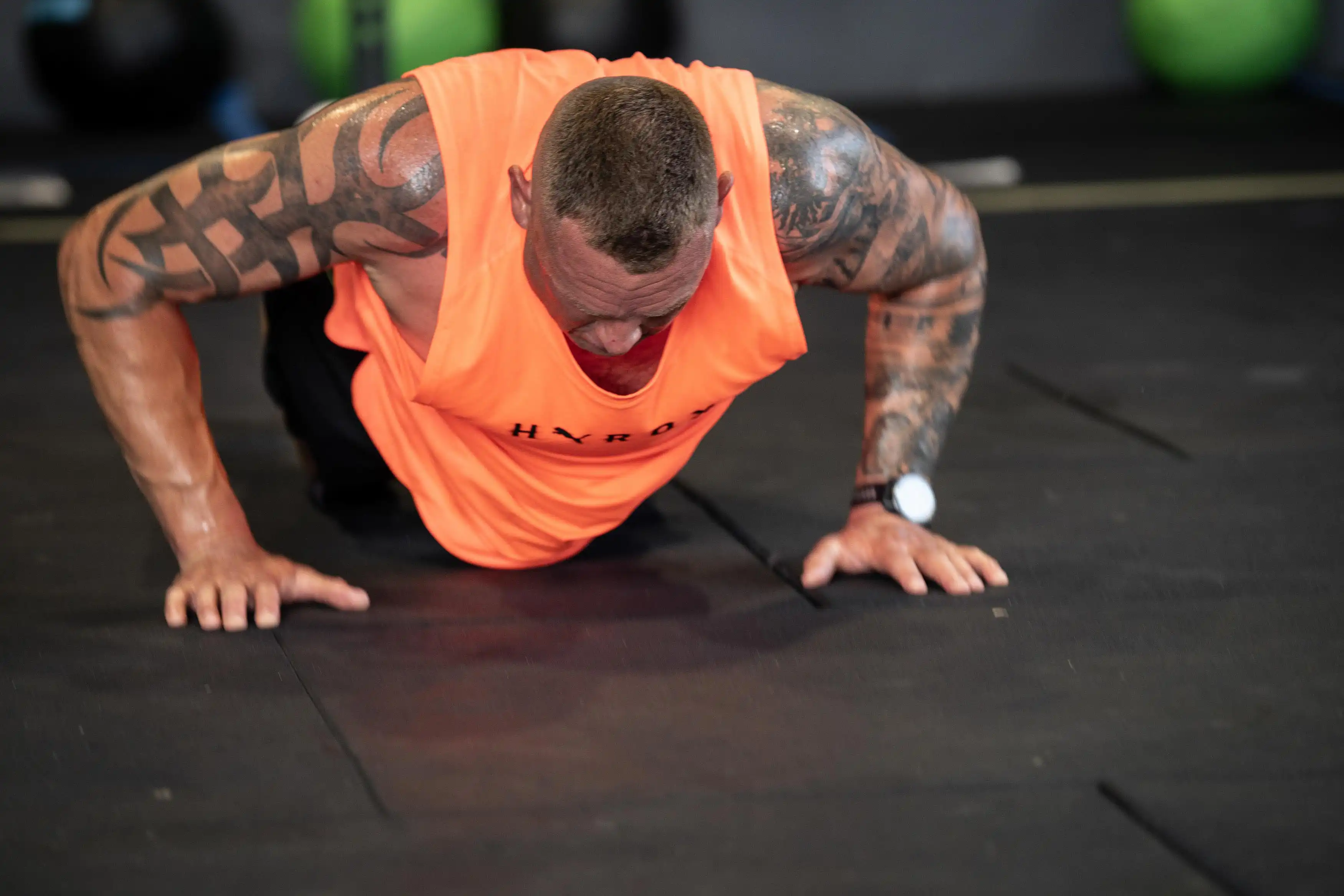 Athletes training at the CrossFit Ulladulla Hyrox launch event