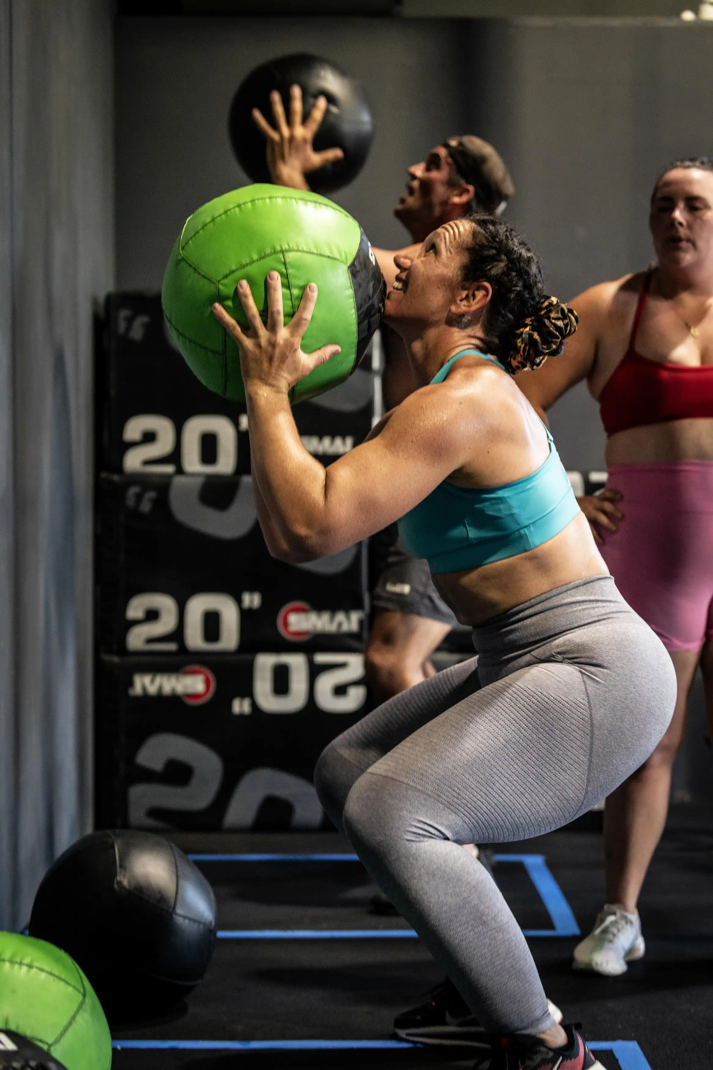 The CrossFit Ulladulla community at our Hyrox launch event