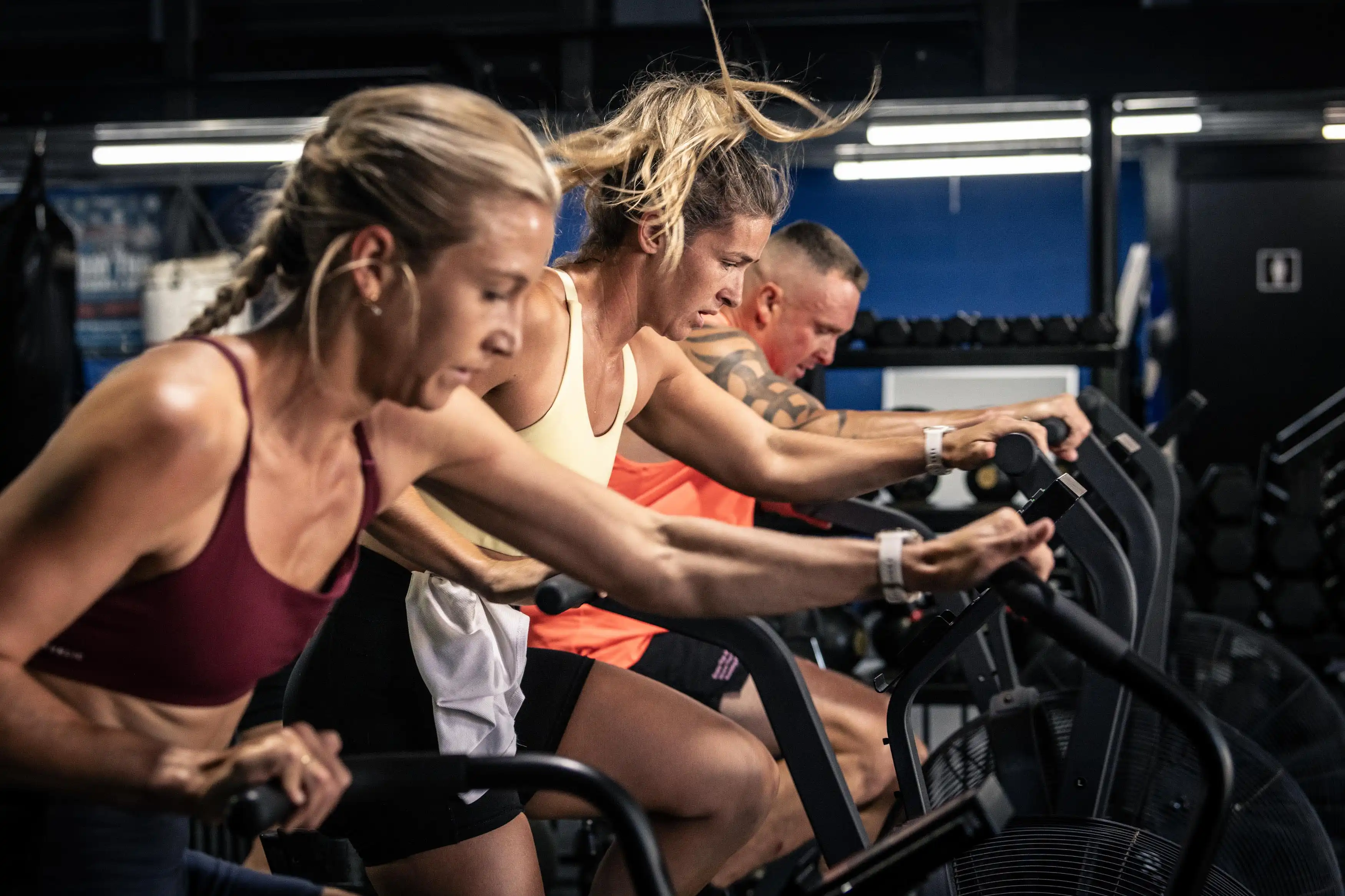 CrossFit Ulladulla members at the Hyrox launch day