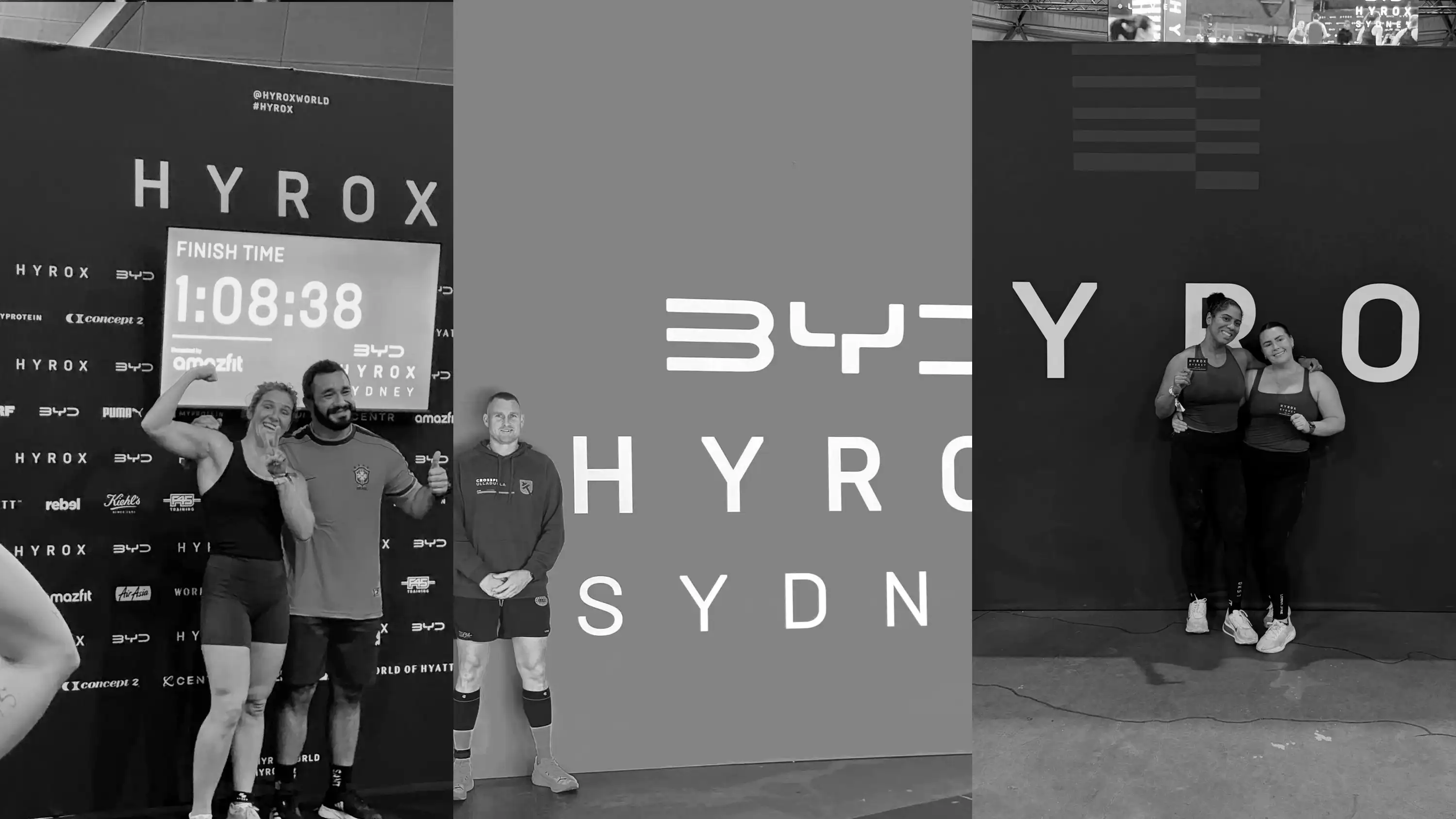 CrossFit Ulladulla members competing at HYROX Sydney 2026