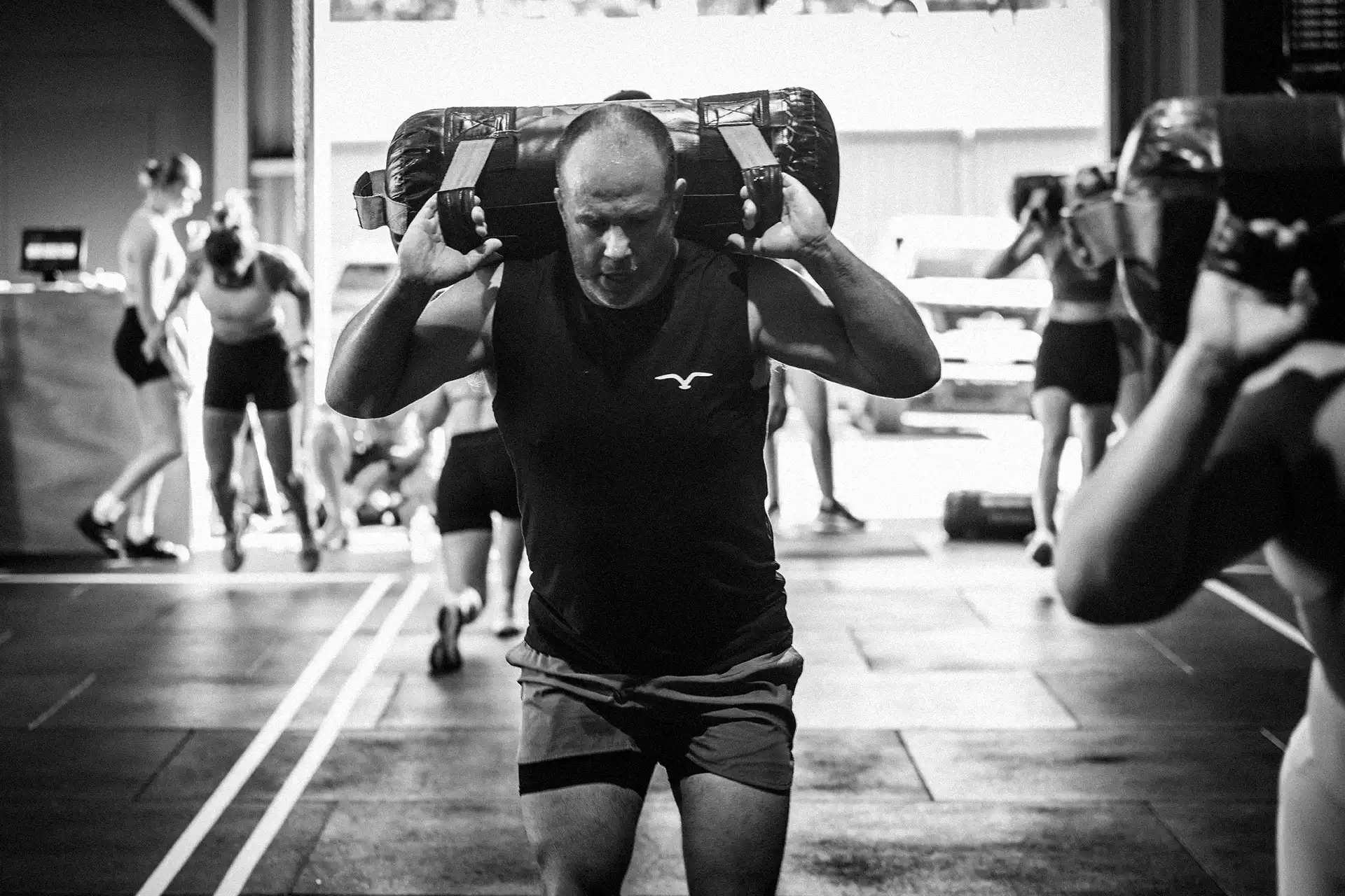 Members training together at CrossFit Ulladulla, a small owner-led gym in Ulladulla